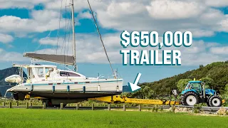 TAKING OUR BOAT ON A ROAD TRIP