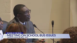PGCPS superintendent takes accountability for bus problems aims to clear bus route backlog by Satur