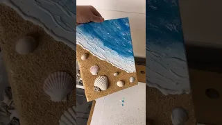 How to paint a beach