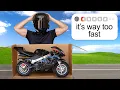 I Bought The Smallest Motorcycle on Amazon