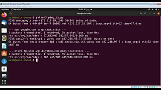 Test multiple hosts for reachability with ping in Python