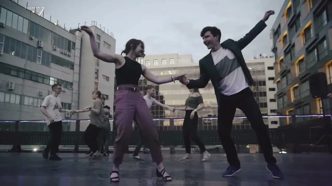 Improv West Coast Swing Semion Ovsiannikov & Maria Elizarova -  Social Dancing Spring Fever 2021