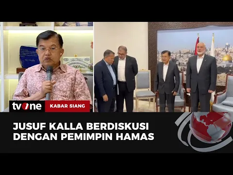 Jusuf Kalla Bertemu dengan Pemimpin Hamas dan Membahas Konflik di Gaza