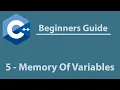 C Beginner s Guide - Understanding Memory And Variables