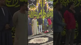 محمود الليثي يبكي في عزاء المطرب إسماعيل الليثي ولاده ولادي وأخواته اخواتي 