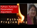 Python - Function Parameter by Shilpi Agrawal