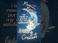 Magic Moon Mantra Waxing Crescent Phase