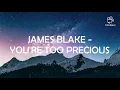 You're too precious - James Blake (Lyric Video)