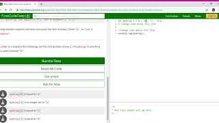 Basic Data Structures Access an Array s Contents Using Bracket Notation Learn freeCodeCamp Goog