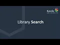 Introduction to Library Search