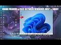 How To Share Folders Files Between Windows Host Guest VirtualBox Guide