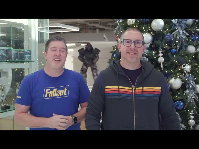 Поздравление от Bethesda