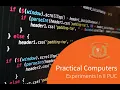 Practical Computers for II PUC Demonstration of Executing a HTML program