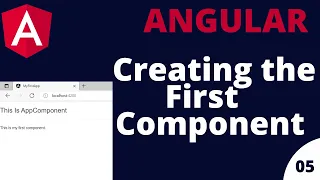 Creating the First Component Angular Tutorial