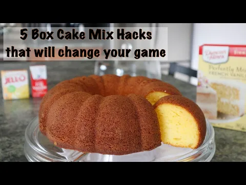Download MP3 How to Make a Box Cake Mix taste homemade! ~ Game changing Box Cake Mix hacks ~ #duncanhines