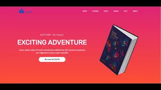 How to create a Books Website Using HTML CSS an JavaScript html css projects