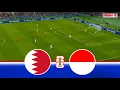 Download Lagu BAHRAIN vs INDONESIA | FIFA World Cup 2026 USA | Full Match All Goals | PES Gameplay PC