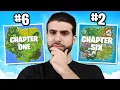 I Ranked EVERY Fortnite Chapter