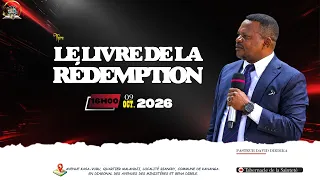 LE LIVRE DE LA REDEMPTION | Pasteur David DIEDIKA | Vend 09 Octobre 2026 | Tabernacle de la Sainteté