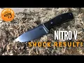 Nitro V steel in the Knife Lab Alex Dron Fixed Blade - Crazy result