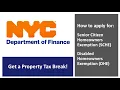 How to Apply for the SCHE DHE Property Benefits
