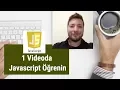 YALNIZCA JAVASCRIPT - 1 DA