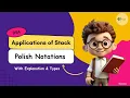 Application of Stack Polish Notations Data Structure