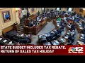 Approved Va budget includes tax rebate return of sales tax holiday