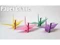 How to make a Paper Crane Easy Tutorial