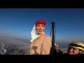 Emirates’ latest ad features cabin crew on the tip of the Burj Khalifa
