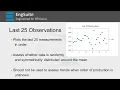 Last 25 Observations - Capability Six Pack