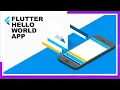 Flutter 0 5 - Hello World App Dart