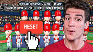 I Started My FINAL Baseball 9 Team