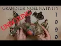 Grandeur Noel 9 Piece Collector s Edition Nativity Set circa 1999 Unboxing