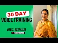 Download Lagu 30 day Voice challenge! Week 3 exercises
