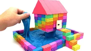 How To Make Kinetic Sand Rainbow Lagoon House