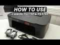 How To Use Your Canon Pixma TR3720 TR3722 - Full Guide