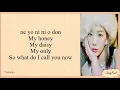 TAEYEON 'WHAT DO I CALL YOU' EASY LYRICS