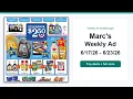 Marc s Weekly Ad 26 - 26 Top Deals