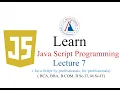 Java Script Lecture 7 Loops In JavaScript