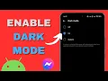 How to Enable Dark Mode on Messenger