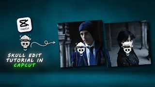 Skull edit tutorial | Capcut #edit #editing #editingtutorial 
