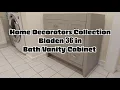Home Decorators Collection Bladen 36 in Bath Vanity Cabinet Unboxing and Setup