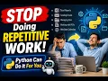 Python Automation for Office Work Save 10 Hours Every Week with Python