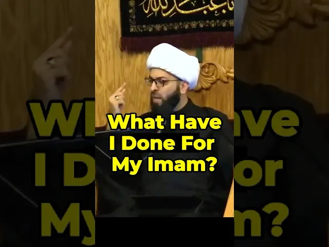 ⁣What Have I Done For My Imam? | Sheikh Mustafa Akhound #imammahdi #prophetmuhammad #ahlulbayt