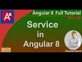 Service in Angular 8 Angular 8 Tutorial in Hindi