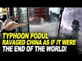 Download Lagu Typhoon Podul ravaged China, as if it were the end of the world!
