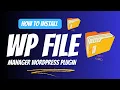 How To Install WP File Manager Plugin In WordPress Plugin WP File Manager