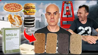 Convertí KFC, Big Mac y pizza en comida para el APOCALIPSIS… ¿sigue siendo comestible?