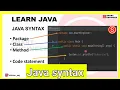 Java syntax
